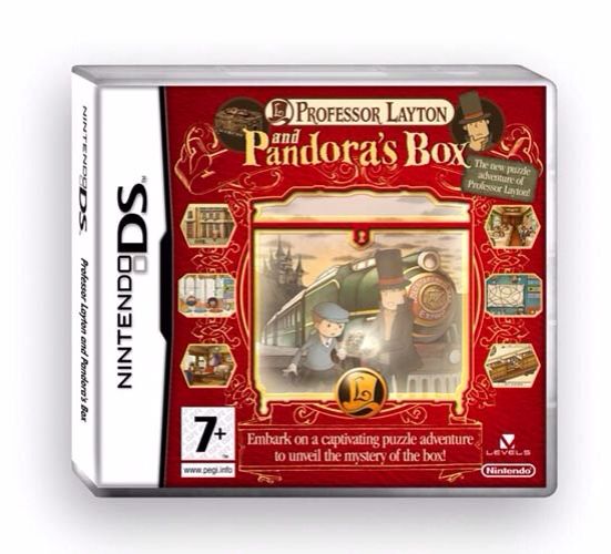 Profesor Layton: y la Caja de Pandora - Nintendo DS (Nintendo - 1) video game collectible [Barcode 045496468910] - Main Image 2
