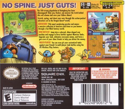 Dragon Quest Heroes: Rocket Slime - Nintendo DS (Square Enix - 4) video game collectible [Barcode 662248906126] - Main Image 2