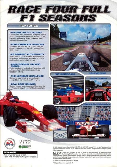 Formula 1 Challenge 99-07 - PC video game collectible - Main Image 2