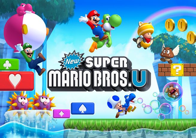 Super Mario Wii U - Nintendo Wii U video game collectible - Main Image 1