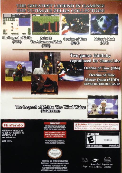 The Legend Of Zelda: Collector’s Edition Ultimate - Nintendo GameCube (Nintendo - 1) video game collectible - Main Image 2
