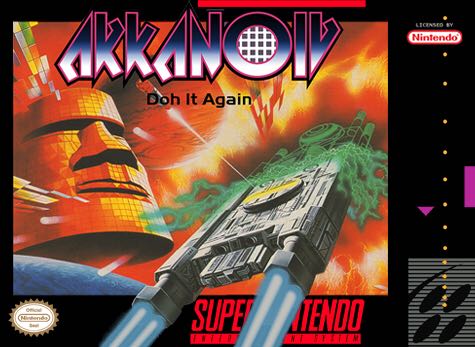 Arkanoid Doh It Again - Nintendo Super Nintendo Entertainment System (SNES) video game collectible - Main Image 2