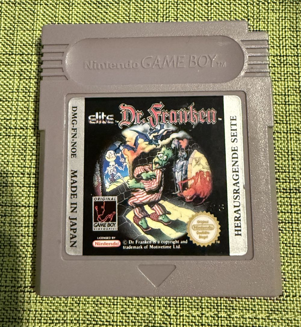 Dr. Franken - Nintendo Game Boy (Elite) video game collectible - Main Image 2