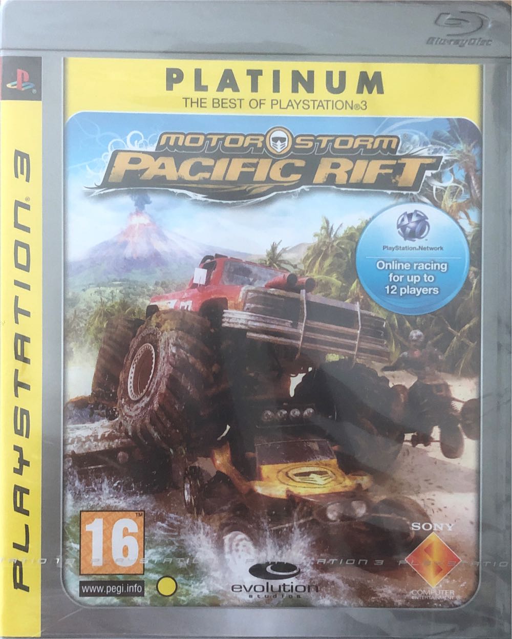 Motor Storm Pacific Rift - Sony PlayStation 3 (PS3) (Evolution Studios - 4) video game collectible [Barcode 1171981552] - Main Image 2