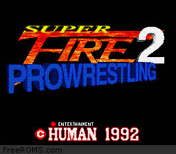 SUPER FIRE PROWRESTLING 2 - Nintendo Super Famicom (Human Entertainment, Inc. - 2) video game collectible [Barcode 4959143600065] - Main Image 4