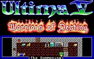 Ultima V: Warriors Of Destiny - Commodore Amiga (Origin Systems Inc.) video game collectible - Main Image 3