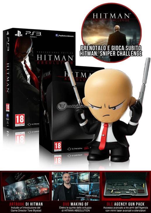 Hitman Absolution The Deluxe Professional Edition - Sony PlayStation 3 (PS3) (1) video game collectible - Main Image 2