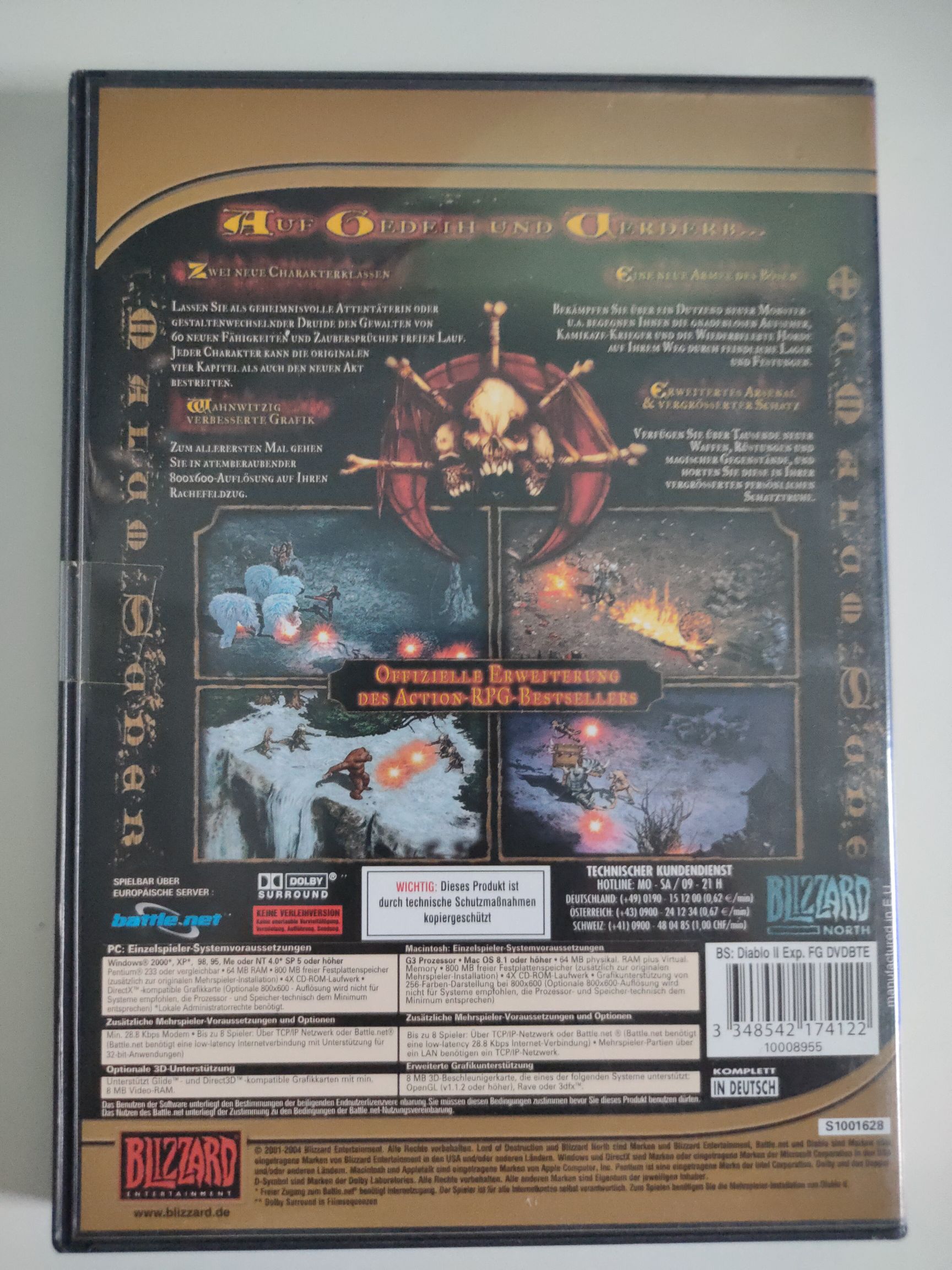 Combat Flight Simulator 3 Kampf Um Europa  - PC (Blizzard Entertainment - 1) video game collectible [Barcode 3348542174122] - Main Image 2