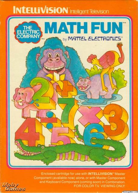 Electric Company Math Fun (Mattel Electronics) video game collectible - Main Image 1