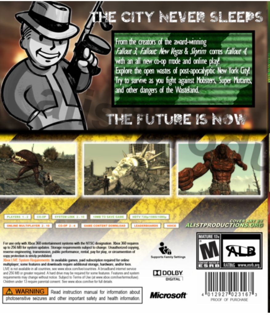 fallout 4 - Microsoft Xbox One (Bethesda Game Studios - 1) video game collectible - Main Image 2