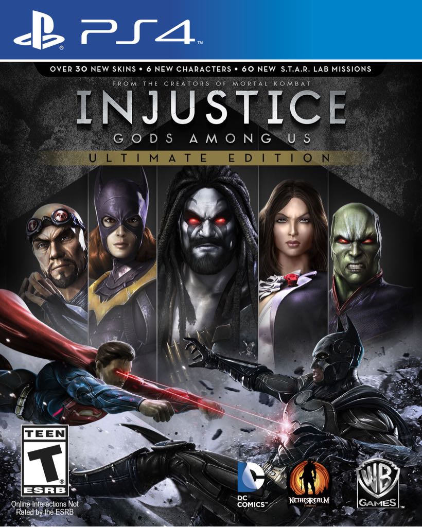 Injustice Gods Among Us - Sony PlayStation 4 (PS4) (Warner Bros. Games/DC Games/TT Games/The LEGO Group) video game collectible - Main Image 2