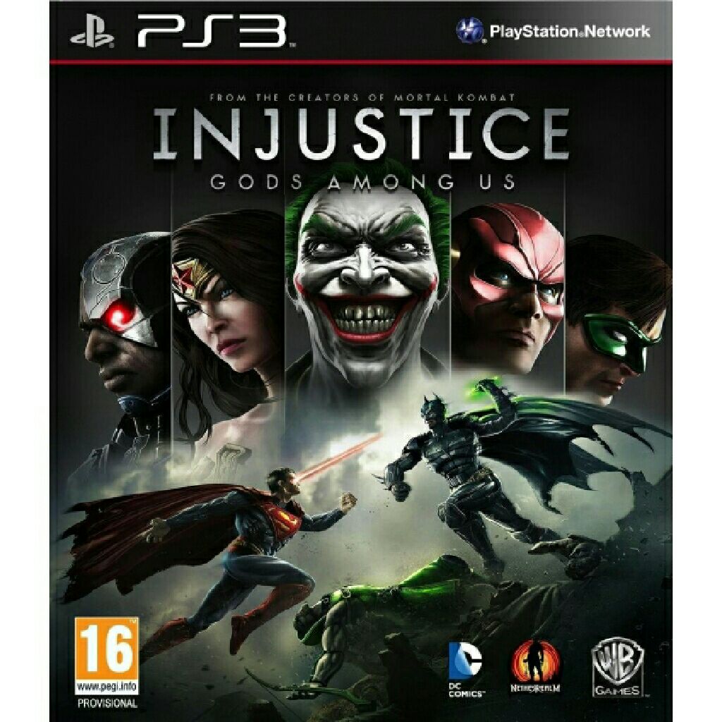 Injustice Gods Among Us - Sony PlayStation 3 (PS3) video game collectible - Main Image 1