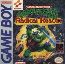 Teenage Mutant Ninja Turtles III Radical Rescue (LOOSE) - Nintendo Game Boy video game collectible - Main Image 1