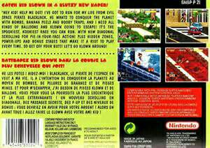 Kid Klown In Crazy chase - Nintendo Super Nintendo Entertainment System (SNES) (Kemco - 1) video game collectible - Main Image 2