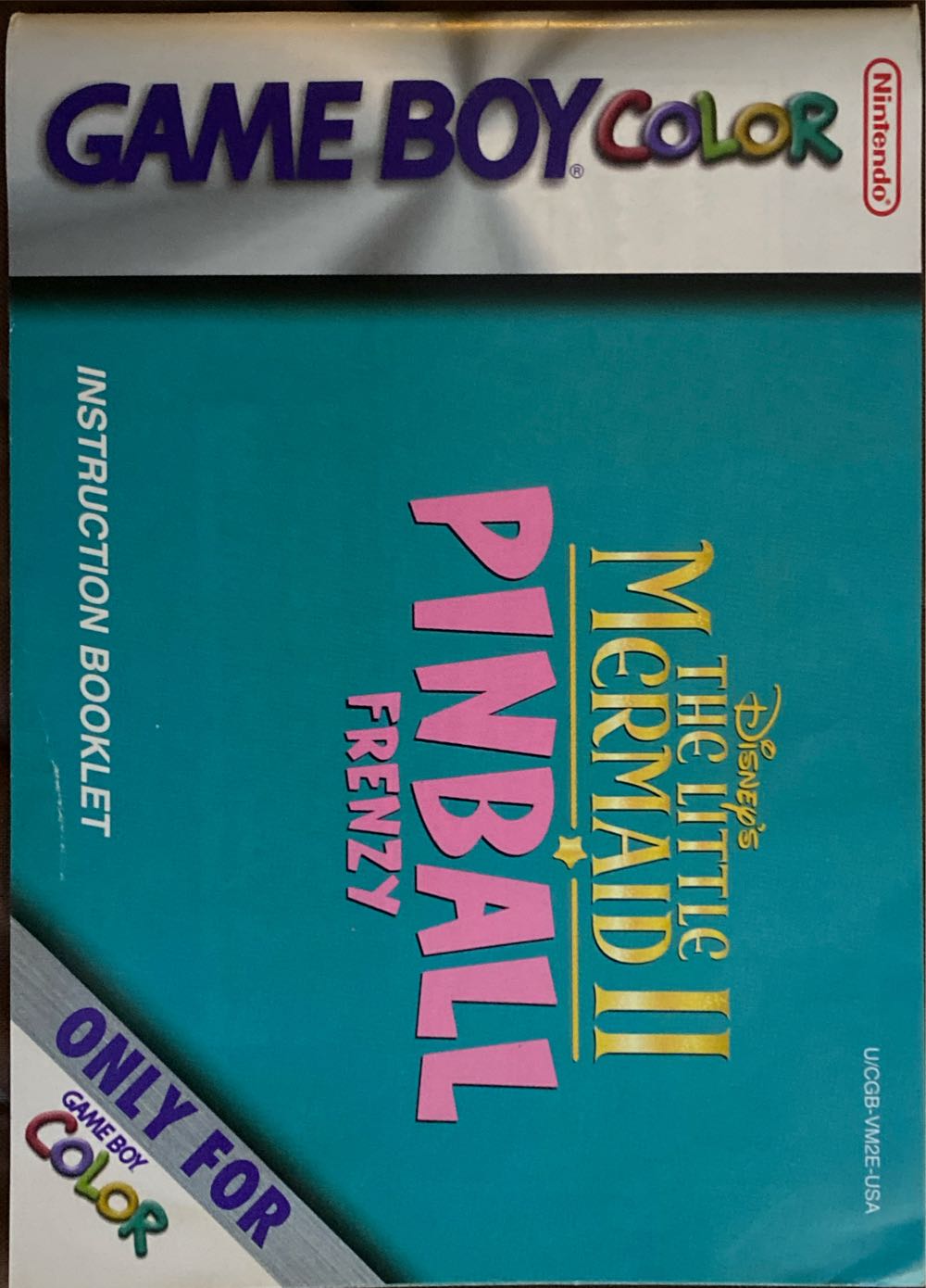 The Little Mermaid 2 Pinball Frenzy - Nintendo Game Boy Color video game collectible - Main Image 2