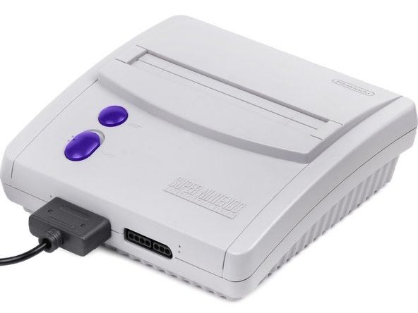 • Super Nintendo Entertainment System Jr. (model SNS-101) - Nintendo Super Nintendo Entertainment System (SNES) (Nintendo - 1-4) video game collectible - Main Image 2