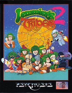 Lemmings 2 - Commodore Amiga video game collectible - Main Image 1