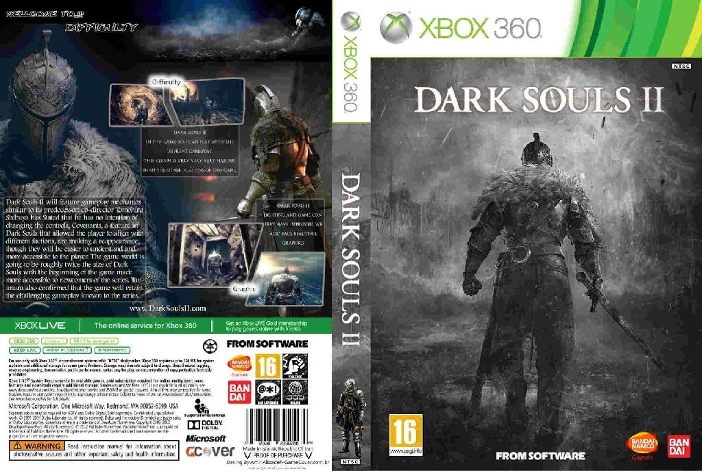 Dark Souls 2 - Microsoft Xbox 360 (Bandai Namco - 1) video game collectible [Barcode 3391891975155] - Main Image 2