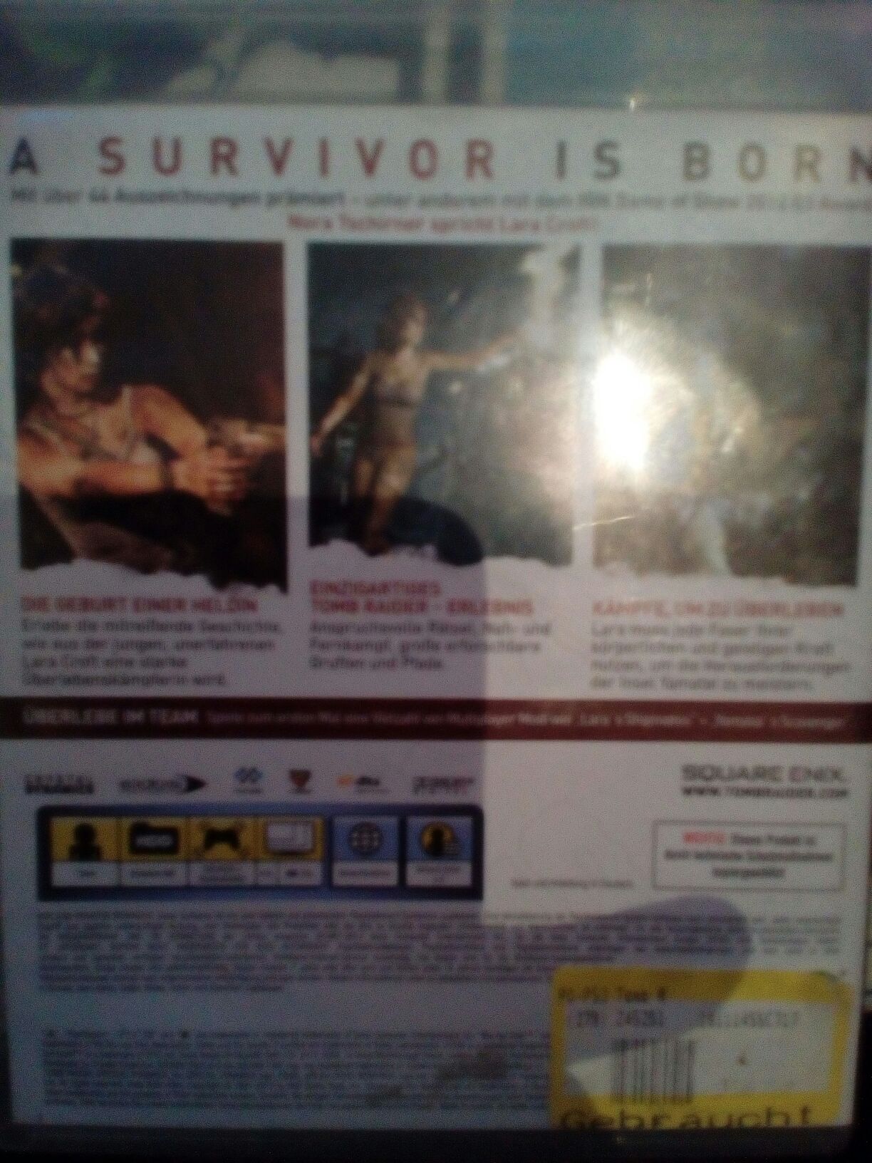 Tombraider - Sony PlayStation 3 (PS3) (2017, Square-Enix) video game collectible - Main Image 2