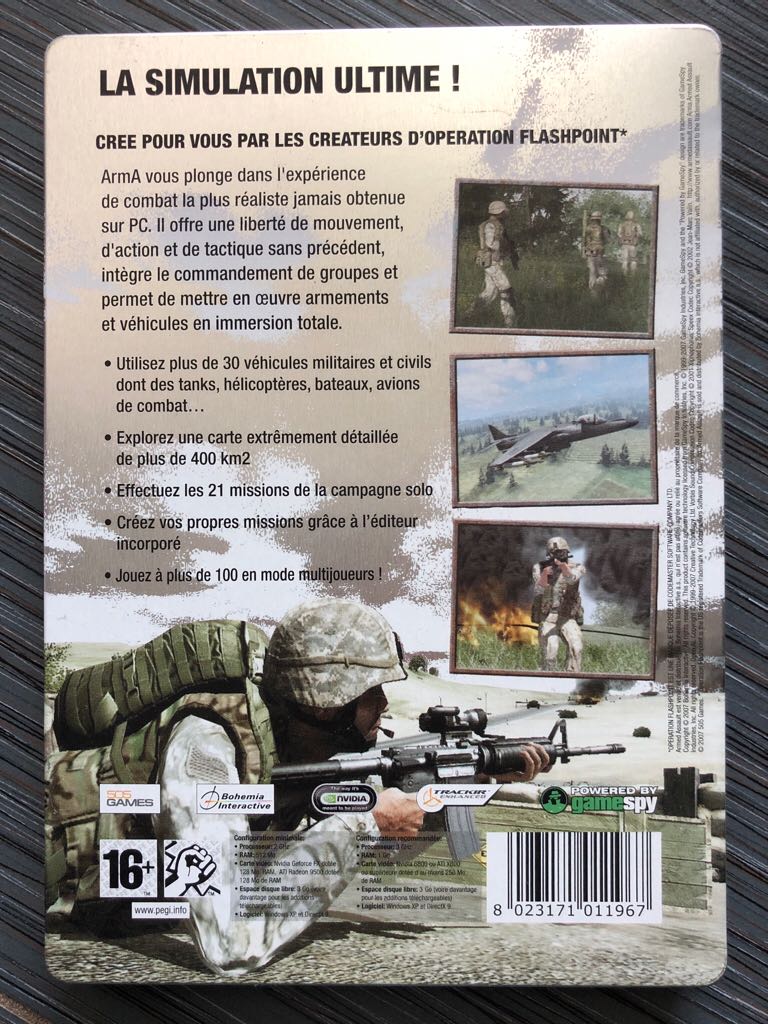 Arma : Armed Assault - PC video game collectible [Barcode 8023171011967] - Main Image 2