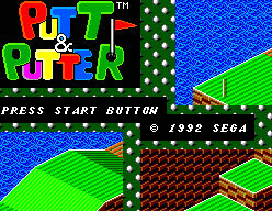 Putt & Putter - Sega Master System (Sega - 1) video game collectible [Barcode 4974365633226] - Main Image 3