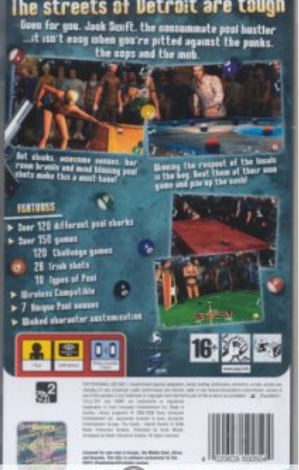 Hustle: Detroit Streets, The - Sony PlayStation Portable (PSP) (Deep Silver - 2) video game collectible [Barcode 4020628500504] - Main Image 2