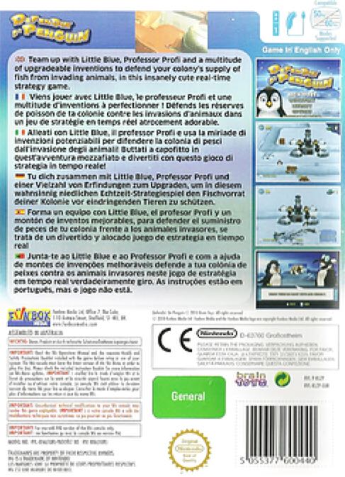 Defendin’ D’ Penguin - Nintendo Wii (1-2) video game collectible [Barcode 5055377600440] - Main Image 2