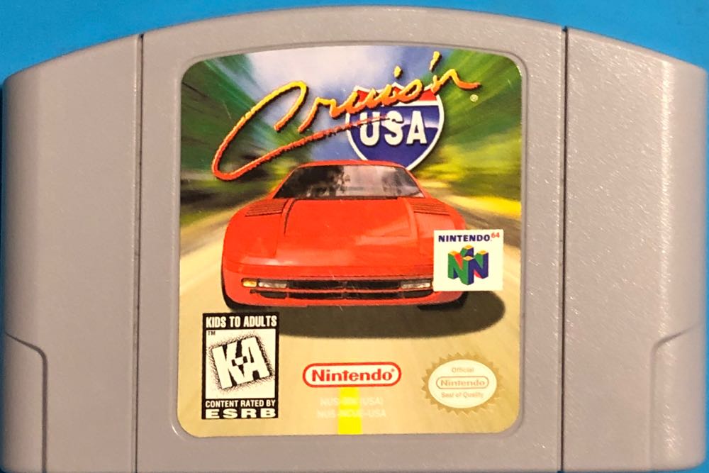 Crusin’ USA - Nintendo 64 (N64) (Nintendo) video game collectible - Main Image 2