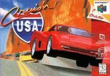 Crusin’ USA - Nintendo 64 (N64) (Midway Amusement Games - 1-4) video game collectible - Main Image 1