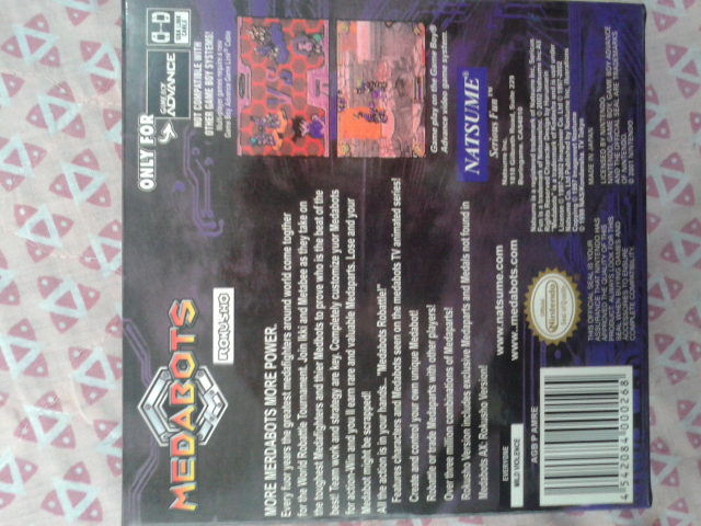 Medabots - Nintendo Game Boy Advance (GBA) video game collectible - Main Image 2