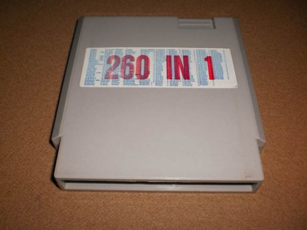 260-in-1 - Nintendo Entertainment System (NES) video game collectible - Main Image 2