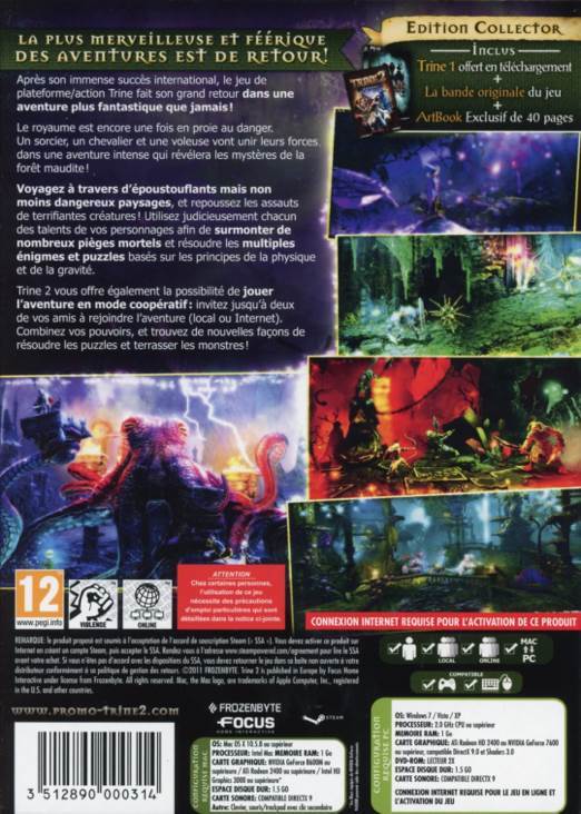 Trine2 - PC video game collectible - Main Image 2