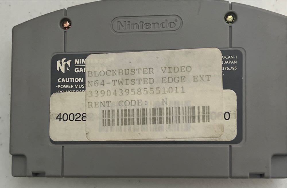 Twisted Edge Extreme Snowboarding - Nintendo 64 (N64) video game collectible - Main Image 2