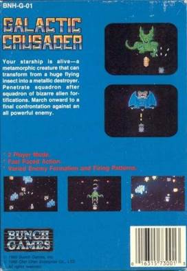 Galactic Crusader ($16-$18) - Nintendo Entertainment System (NES) (Bunch Games) video game collectible - Main Image 2