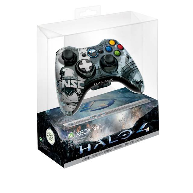 Controller Wireless Halo 4 Limited Edition - Microsoft Xbox 360 video game collectible - Main Image 2