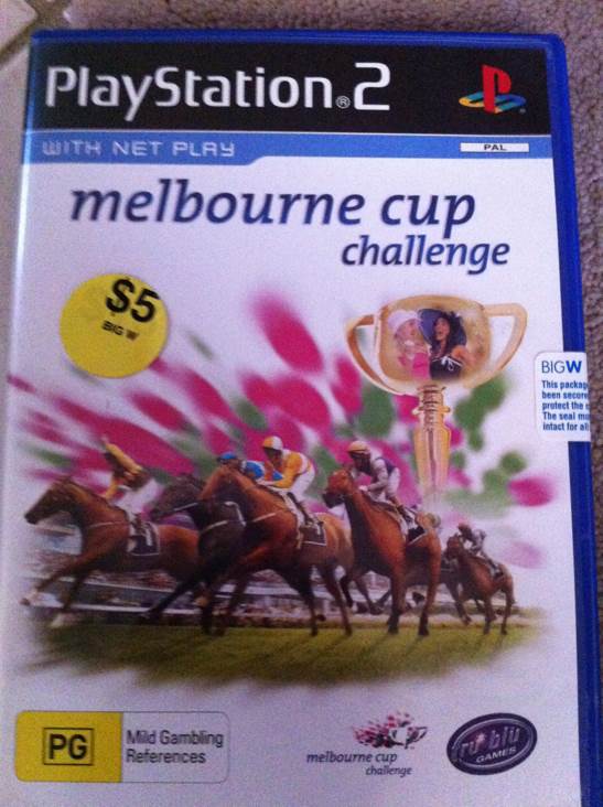 Melbourne Cup Challenge - Sony PlayStation 2 (PS2) (Tru Blu Entertainment - 1) video game collectible [Barcode 9312590123177] - Main Image 1