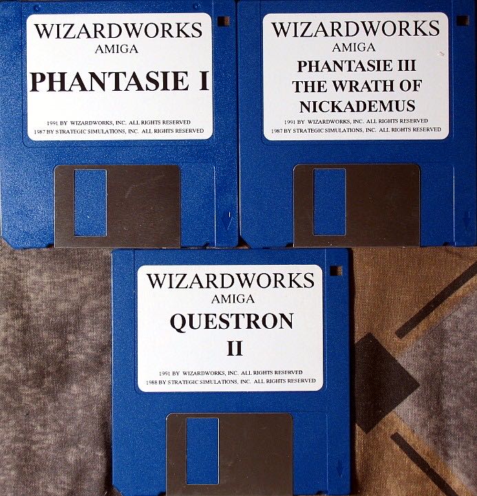 Phantasie - Commodore 64 (Strategic Simulations, Inc.) video game collectible - Main Image 3