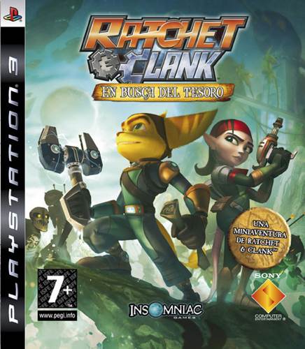 Ratchet & Clank En Busca Del Tesoro - Sony PlayStation 3 (PS3) (Sony Computer Entertainment - 1) video game collectible - Main Image 1