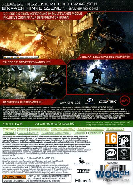 Crysis 3: Hunter Edition - Microsoft Xbox 360 video game collectible - Main Image 2