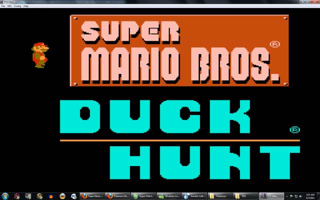 Super Mario/ Duck Hunt - Nintendo Entertainment System (NES) video game collectible - Main Image 2