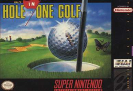 Hole On One Golf - Nintendo Super Nintendo Entertainment System (SNES) video game collectible - Main Image 1