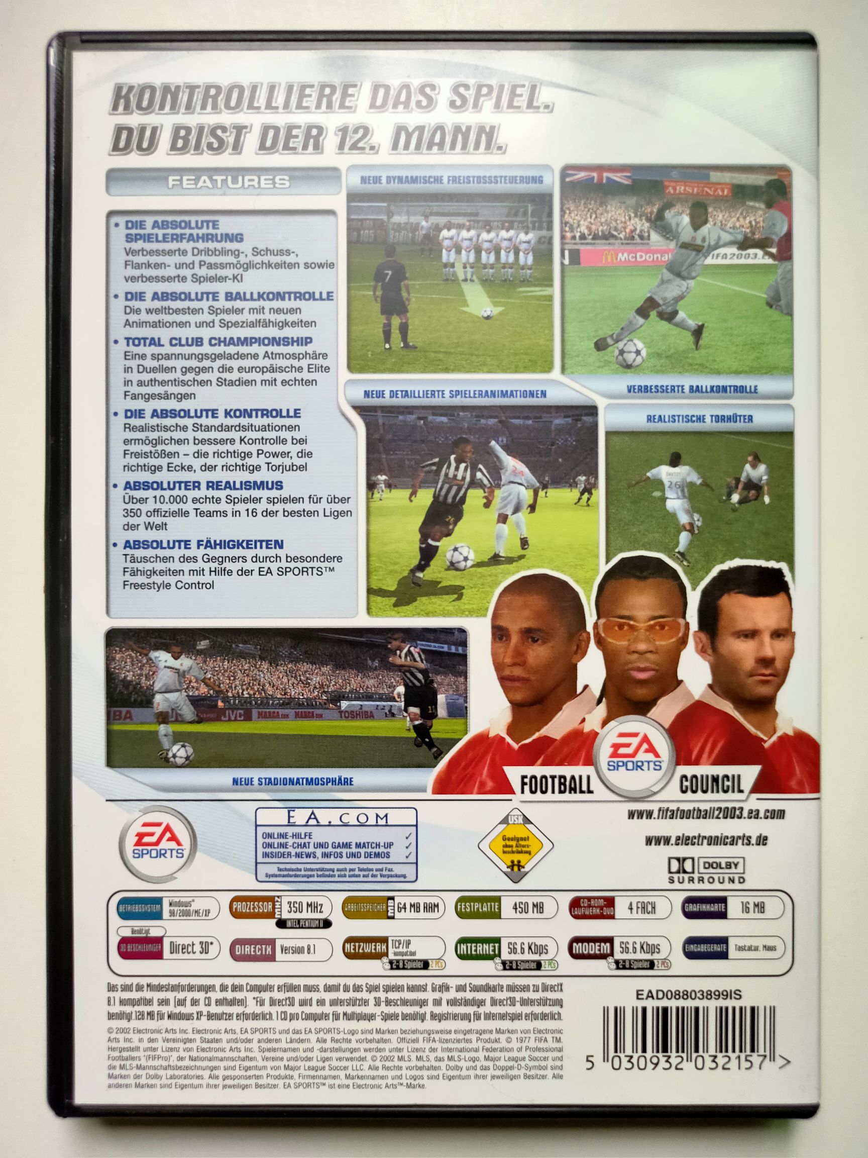 Fifa 2003 - PC video game collectible [Barcode 5030932032157] - Main Image 2