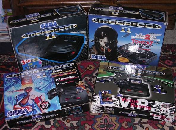 01- CONSOLES- Sega Megadrive - Sega Mega Drive (Sega - 2) video game collectible - Main Image 2