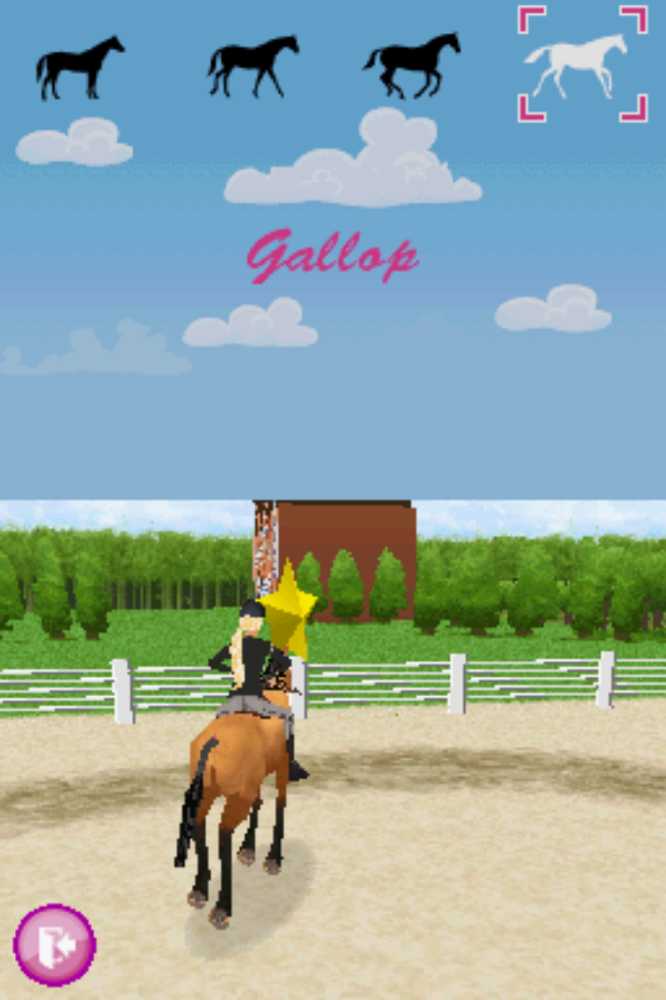 Barbie Horse Adventures Riding Camp - Nintendo DS video game collectible - Main Image 2