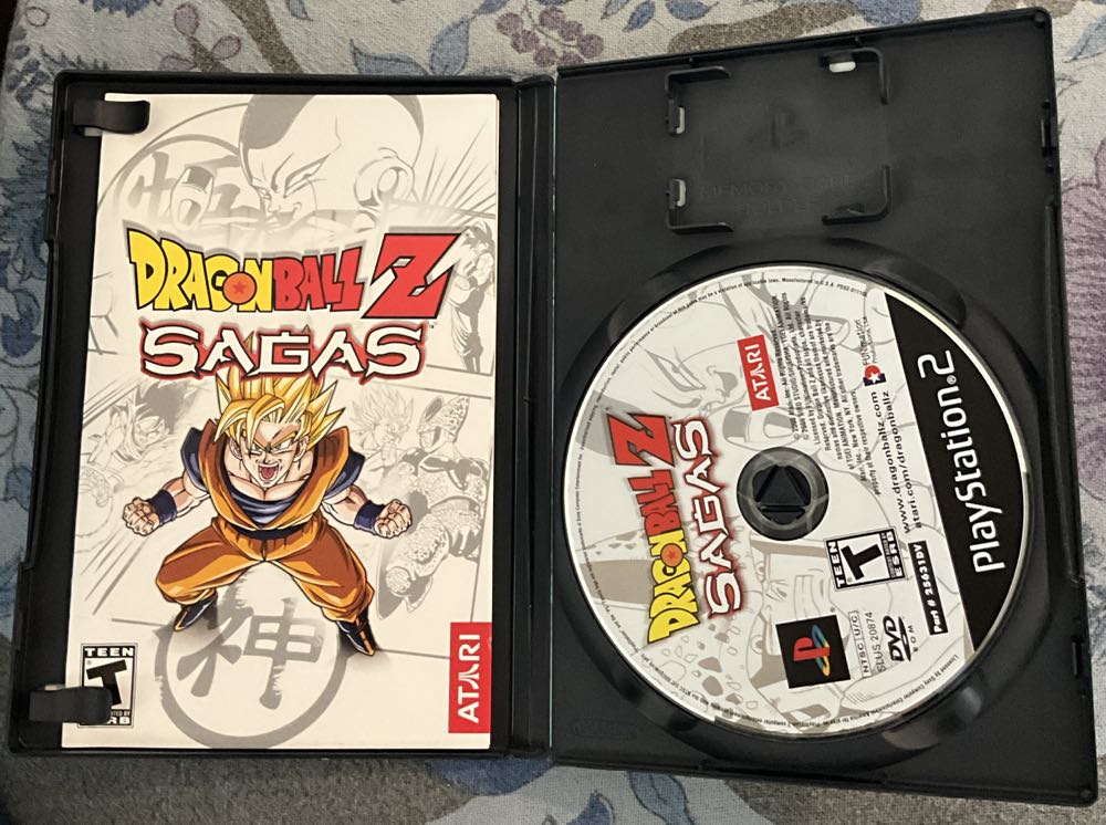 Dragon Ball Z: Sagas - Sony PlayStation 2 (PS2) (Atari - 2) video game collectible [Barcode 742725256316] - Main Image 5