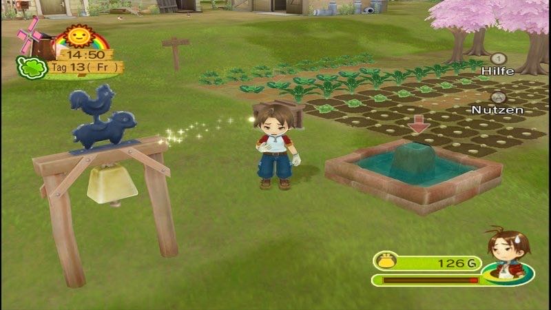 Harvest Moon Magical Melody - Nintendo Wii (Nintendo  - 1-4) video game collectible [Barcode 045496363727] - Main Image 4