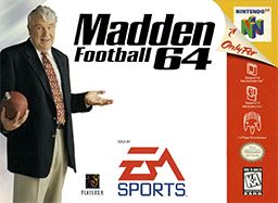 Madden 64 - Nintendo 64 (N64) (Nintendo) video game collectible - Main Image 1