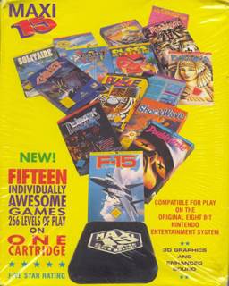 Maxi 15 ($70) - Nintendo Entertainment System (NES) (American Video) video game collectible - Main Image 1