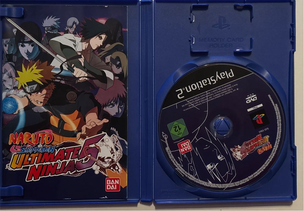 Naruto Shippuden Ultimate Ninja 5 - Sony PlayStation 2 (PS2) video game collectible [Barcode 3296580810918] - Main Image 3