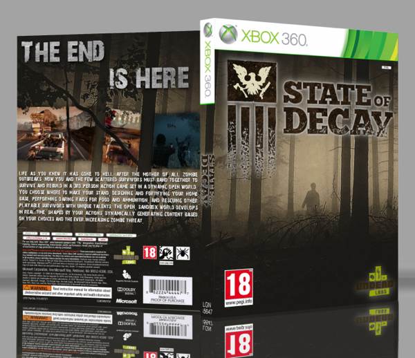 State Of Decay (digital) - Microsoft Xbox 360 video game collectible - Main Image 2